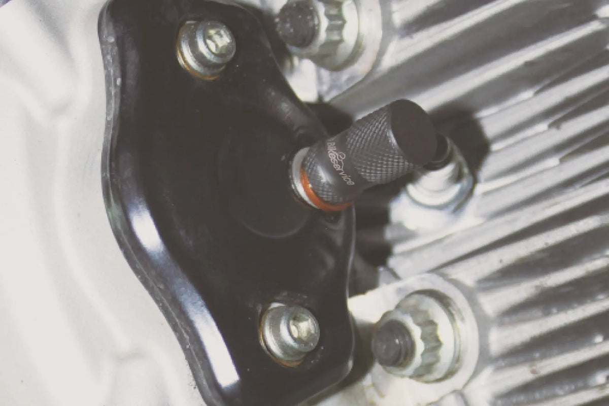 Bikeservice Camshaft Locking Pin Set 2 Valve M8 Black for Ducati