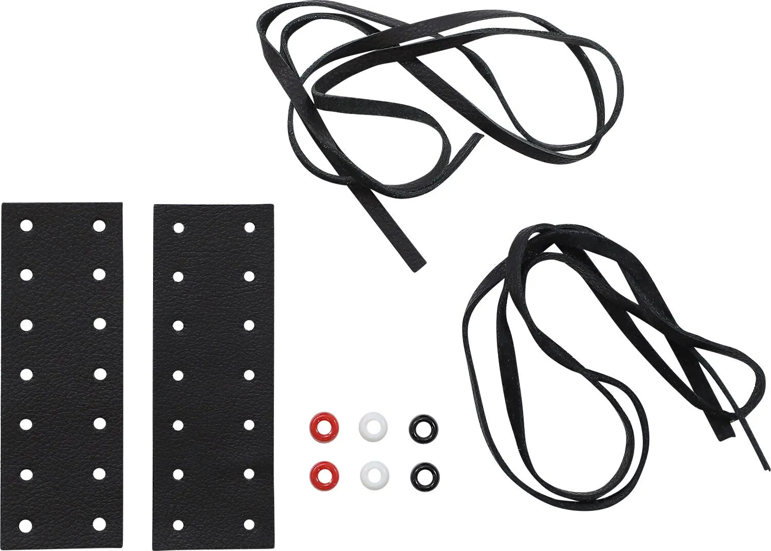 Drag Specialties Leather Lever Covers - Black