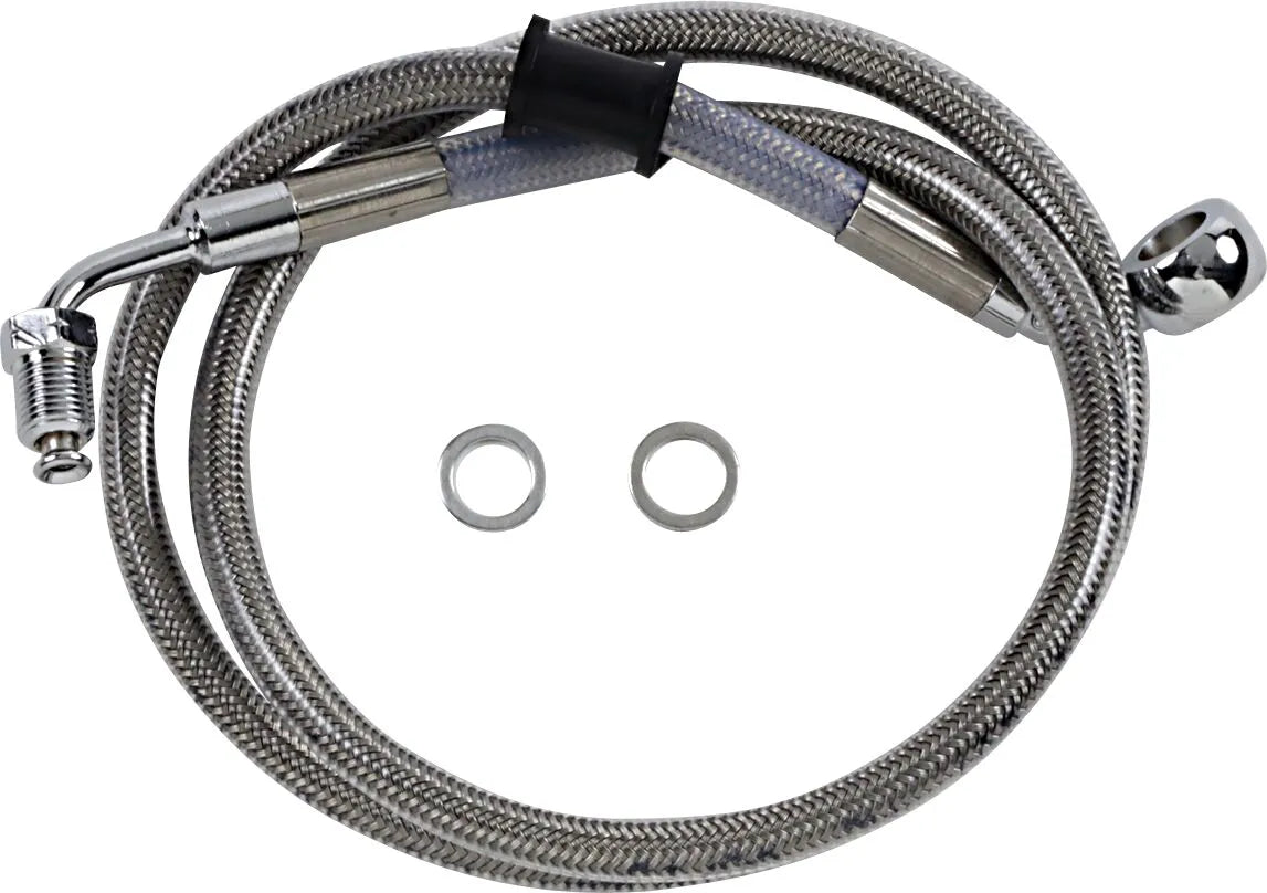 Drag Specialties Förlängd Bromsledning För Abs - 33.25"