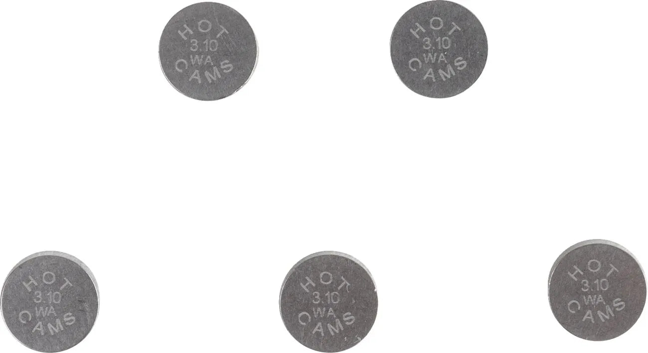 Hot Cams 7.48mm Valve Shims - 3.10mm Thickness