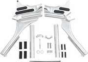 Kuryakyn Deluxe Neck Cover Kit Chrome Frame