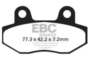 Ebc Sfa-hh Sintrade Bromsbelägg För Scootrar - Fram & Bak