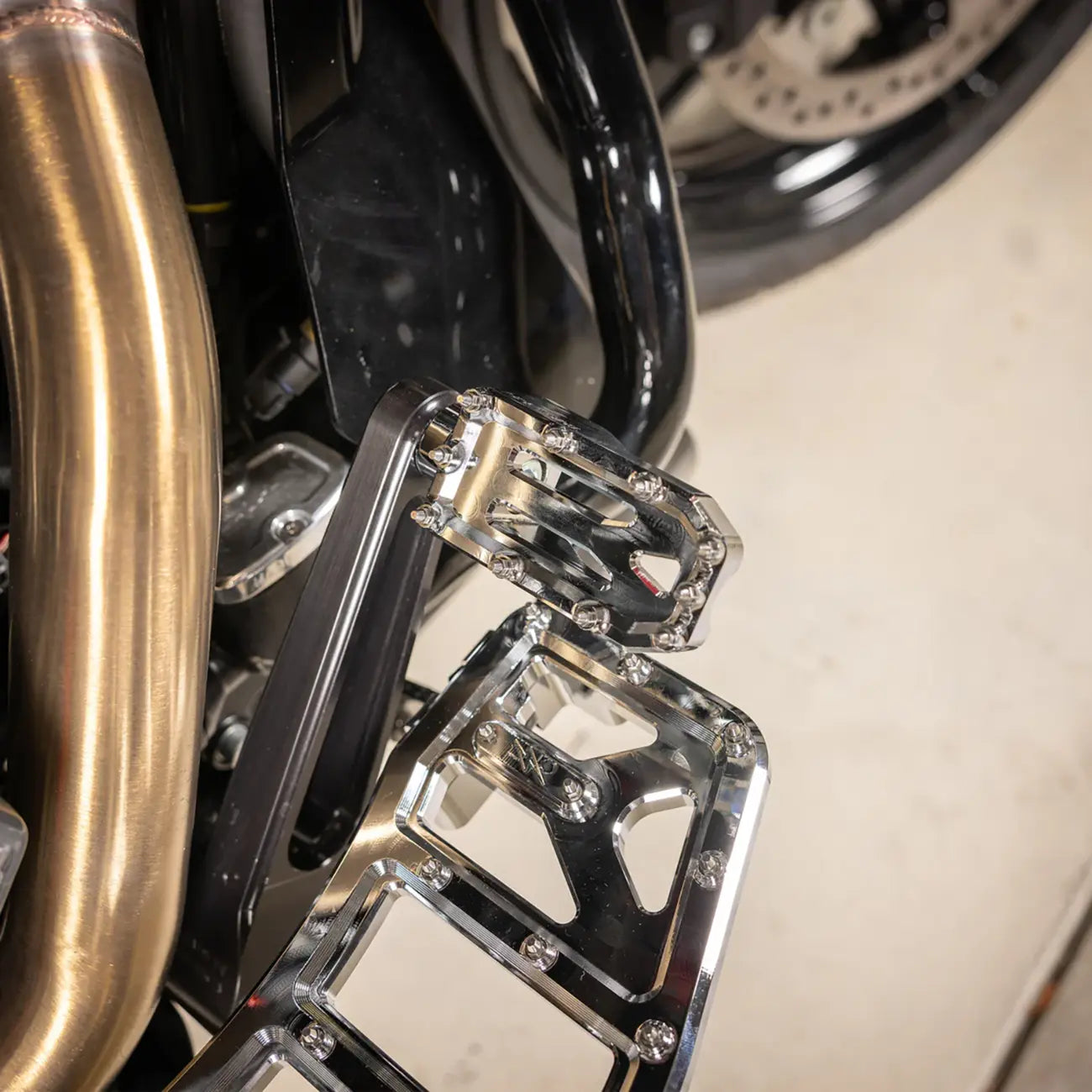 Thrashin Supply Aggressor Brake Pedal for Bagger Arm