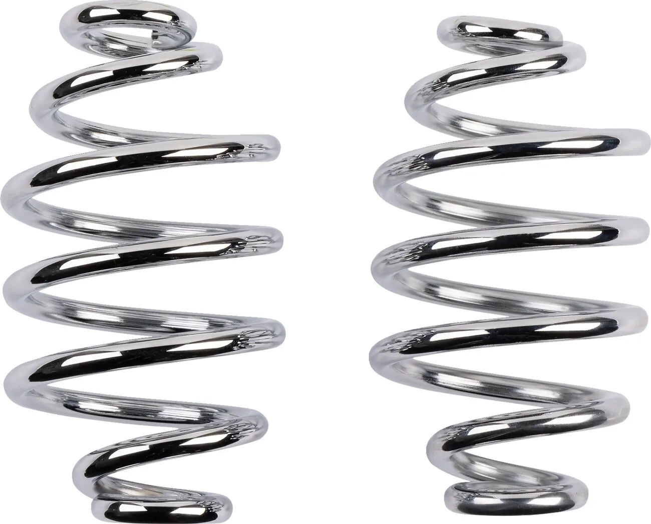 Drag Specialties 4" Chrome Seat Springs
