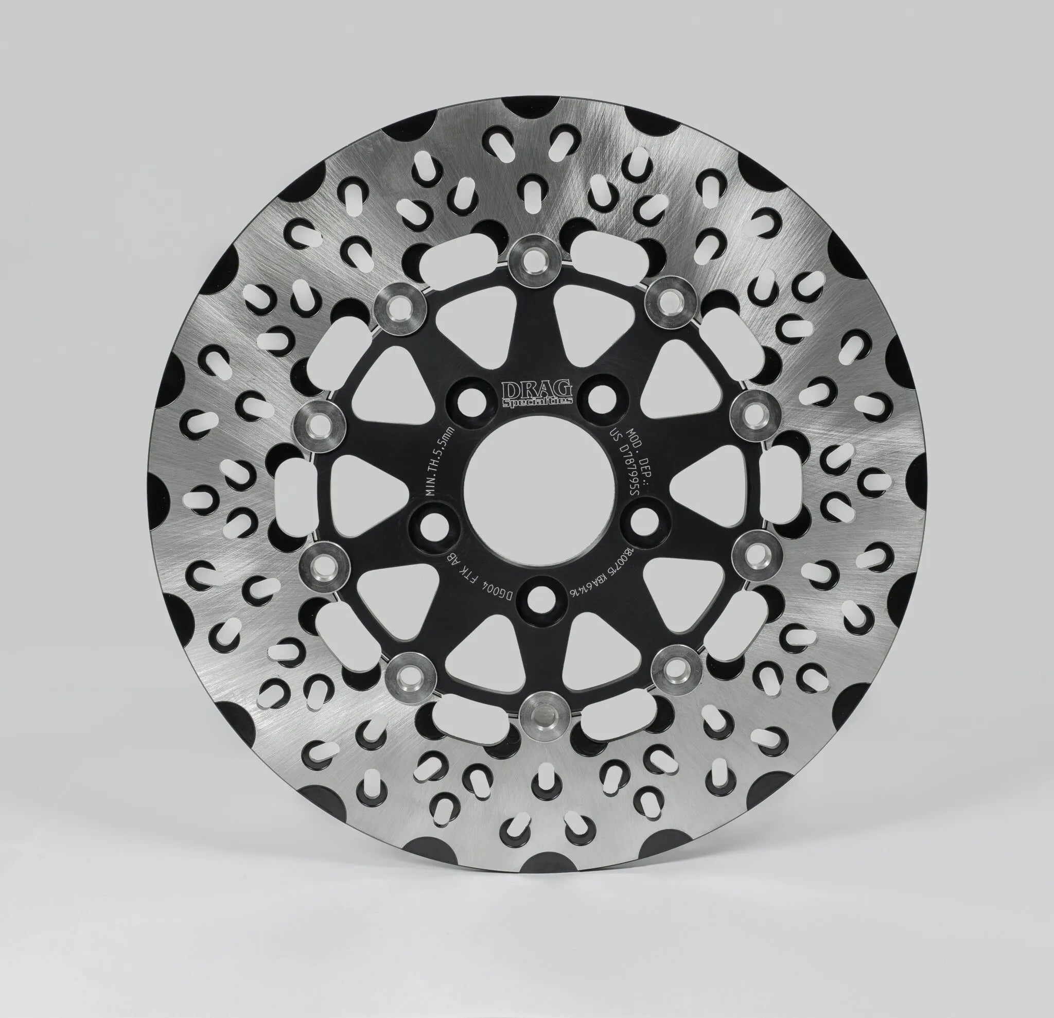 Drag Specialties Ftk Series Bromsskiva 11.5" Rostfritt Stål - Bak