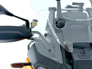 Wrs Side Deflectors Moto Guzzi Stelvio Clear