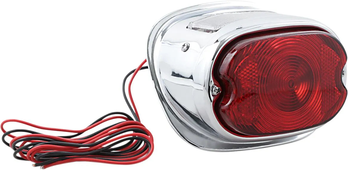 Drag Specialties Chrome Taillight Assembly