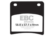 Ebc Vee Semi-sintrade Bromsbelägg - Fram & Bak