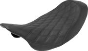 Saddlemen Renegade Solo Seat - Lattice Stitch - For Harley Davidson