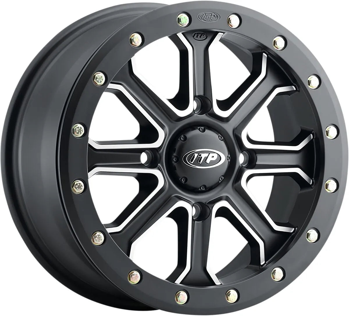 Itp Inertia Wheel - 15x7 Matte Black