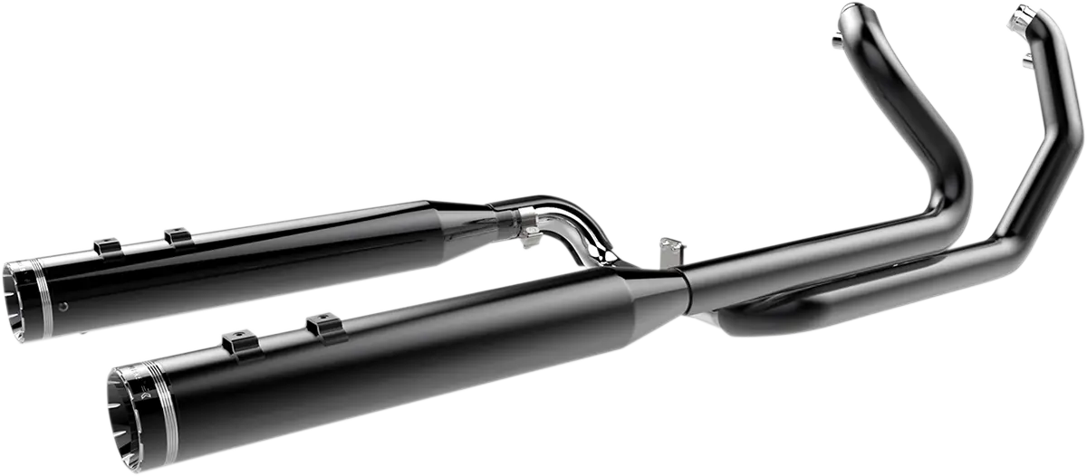 Khrome Werks Dominator 2-i-2 Avgassystem Svart