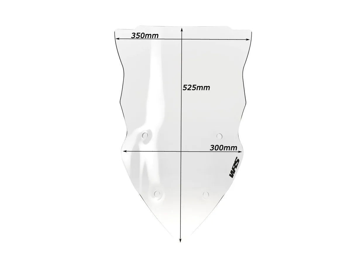 Wrs Windscreen - Enhanced Rider Protection