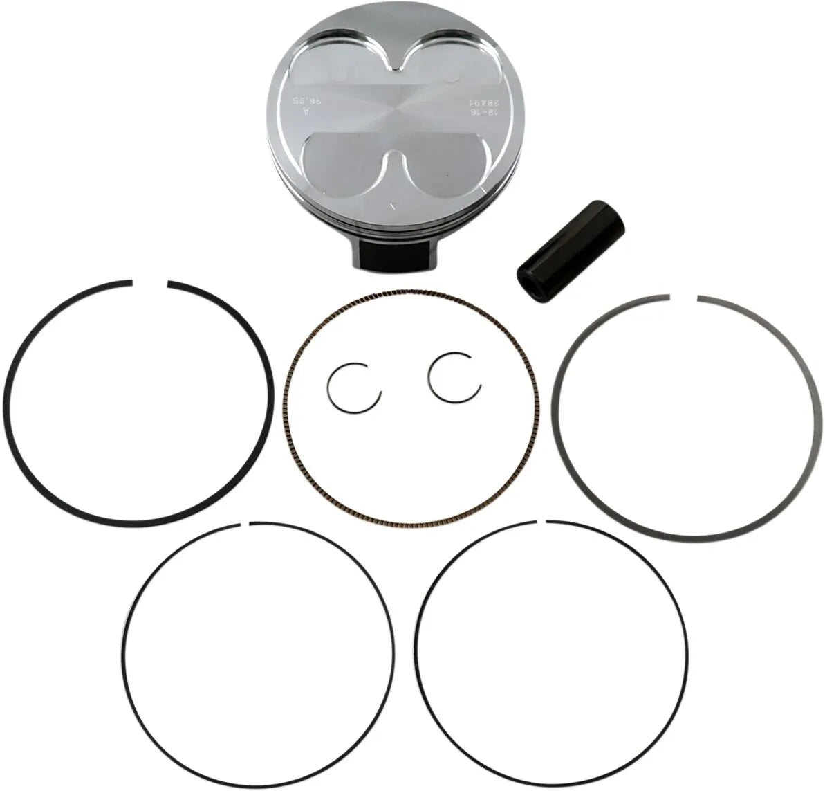 Vertex Forged Replica Piston Kit for 4-Stroke 450cc Engines