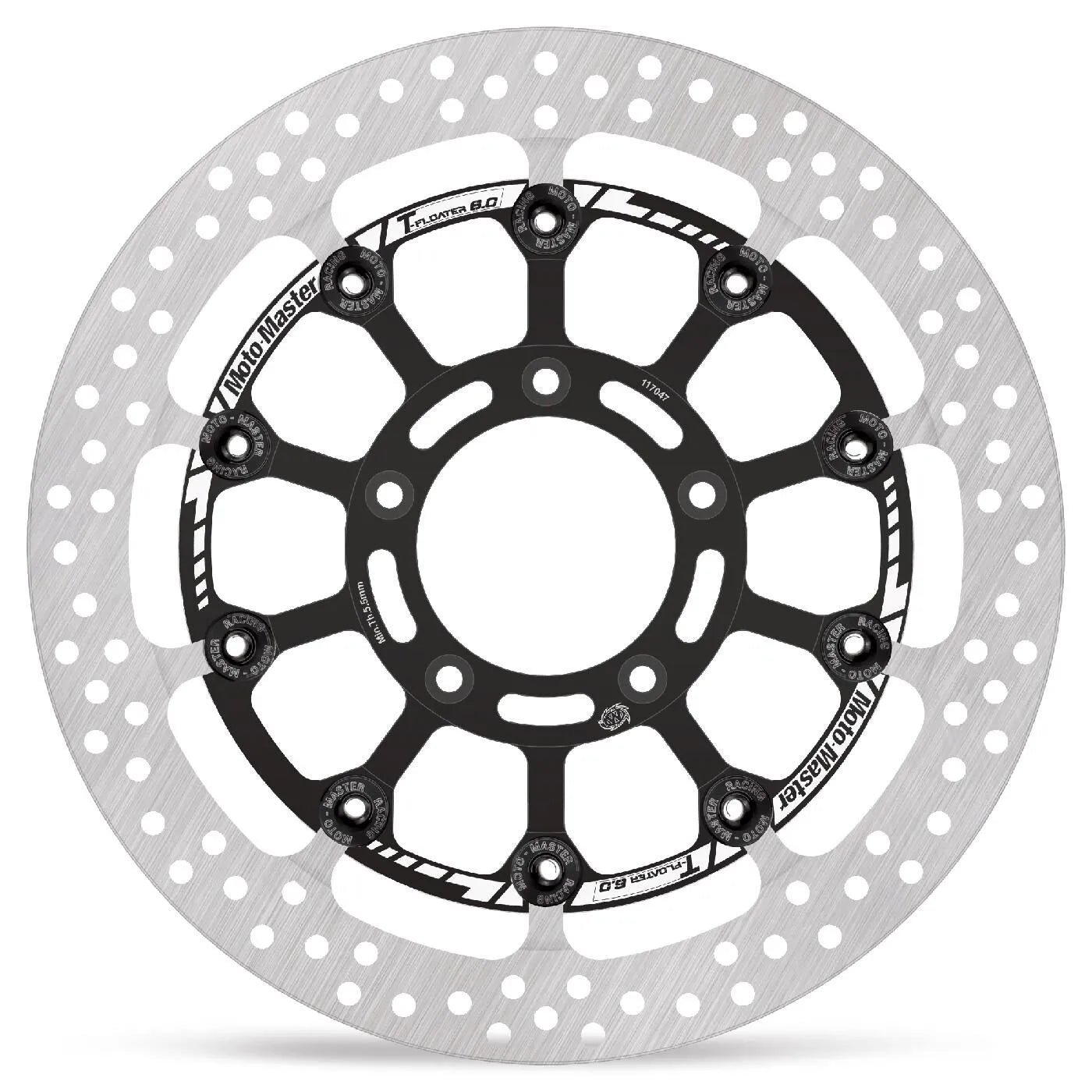 Moto-master Halo Series T-floater Bromsskiva - Fram