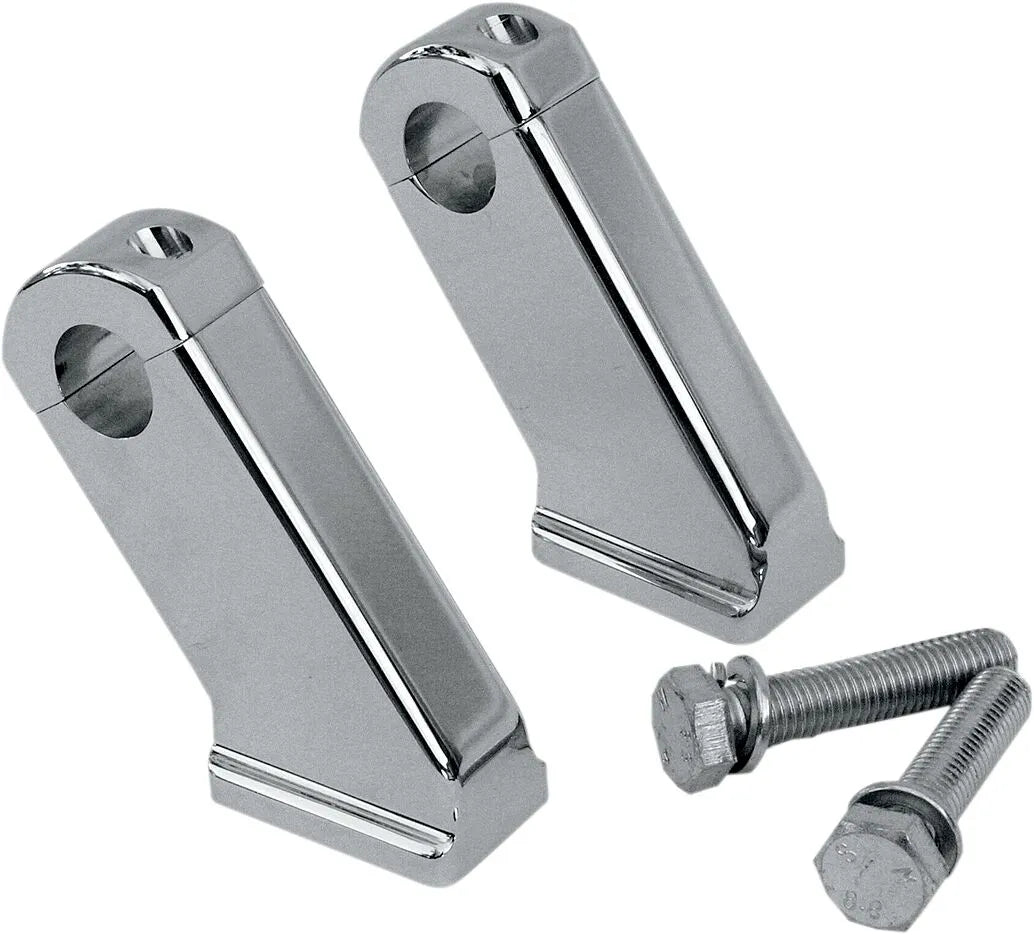 Baron Dt Handlebar Risers - Chrome