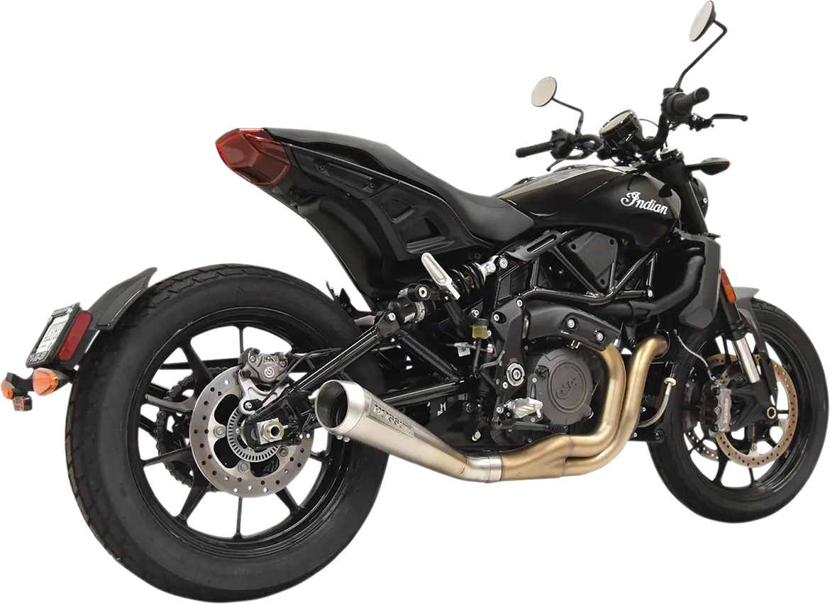 Bassani Xhaust 4" Kort Megafon Ljuddämpare