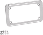 Drag Specialties Chrome License Plate Frame