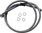 Drag Specialties Rostfri Stål Bromsledningssats 40.25"