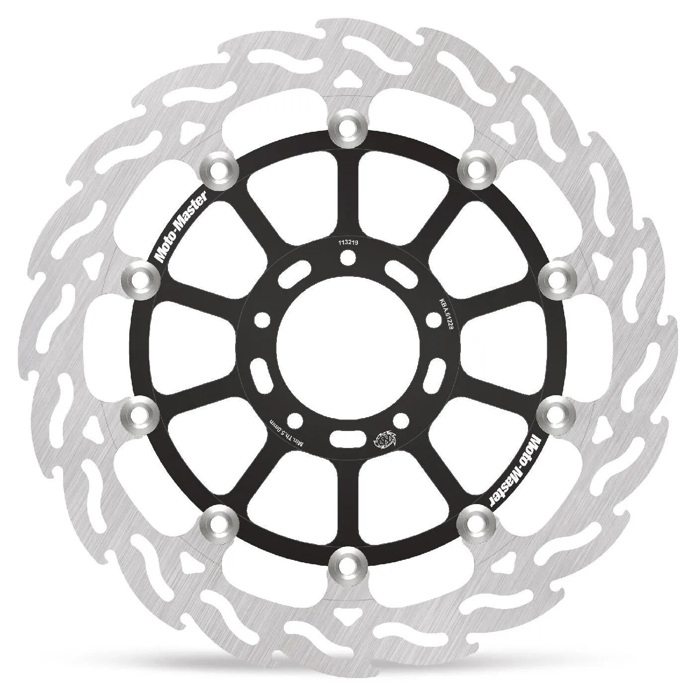 Moto-master Flame Series Flytande Bromsrotor - 330mm - Fram