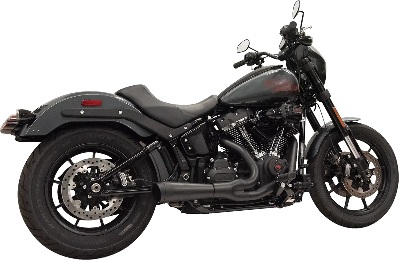 Bassani Xhaust 2-into-1 The Ripper Exhaust System Black