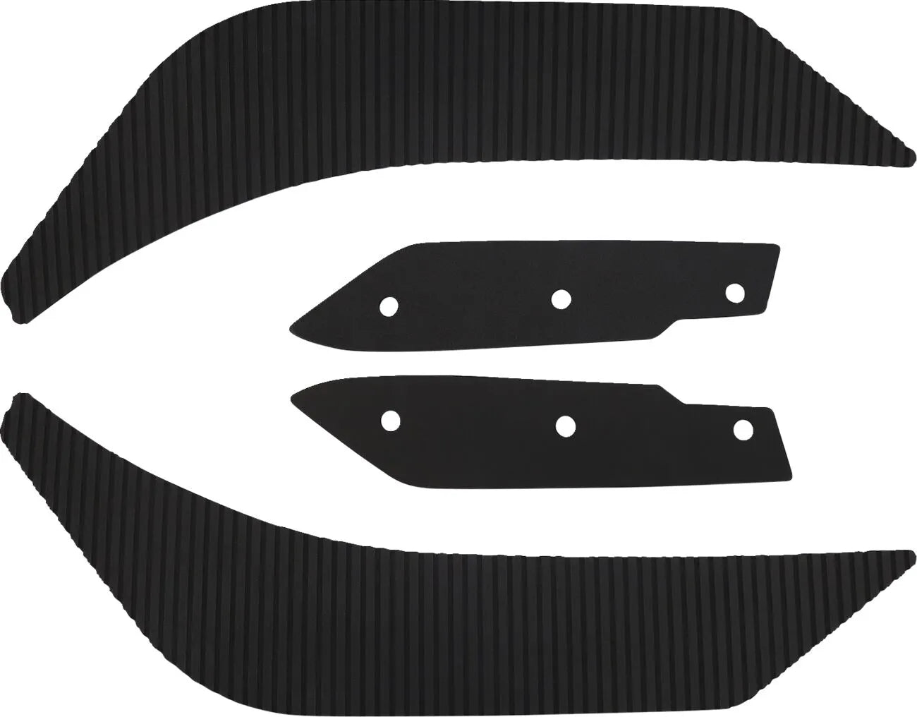 Wsm Traction Mat - Black Floorboard Set