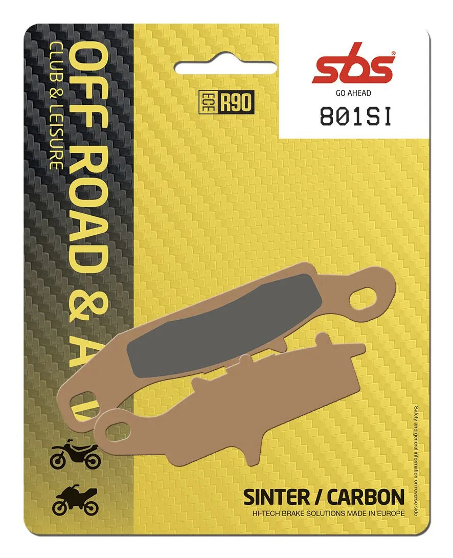 Sbs Si Offroad Sintered Bromsbelägg - Fram