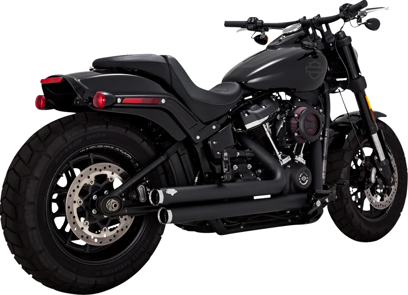 Vance & Hines Big Shots Staggered 2-in-2 Avgassystem