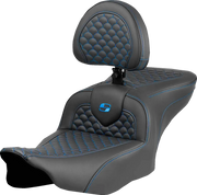 Saddlemen Roadsofa Dragon Scale Seat - For Harley Davidson