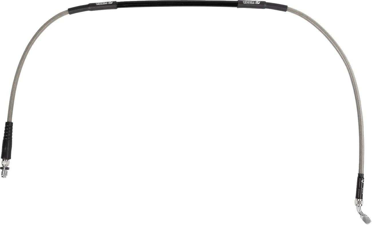 Moose Offroad Stainless Steel Braided Brake Line Front