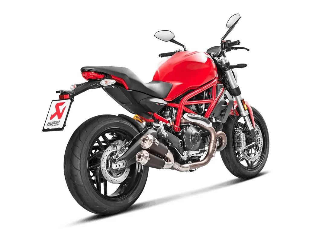Akrapovic Slip-On Ljuddämpare Street Förbättrad Prestanda