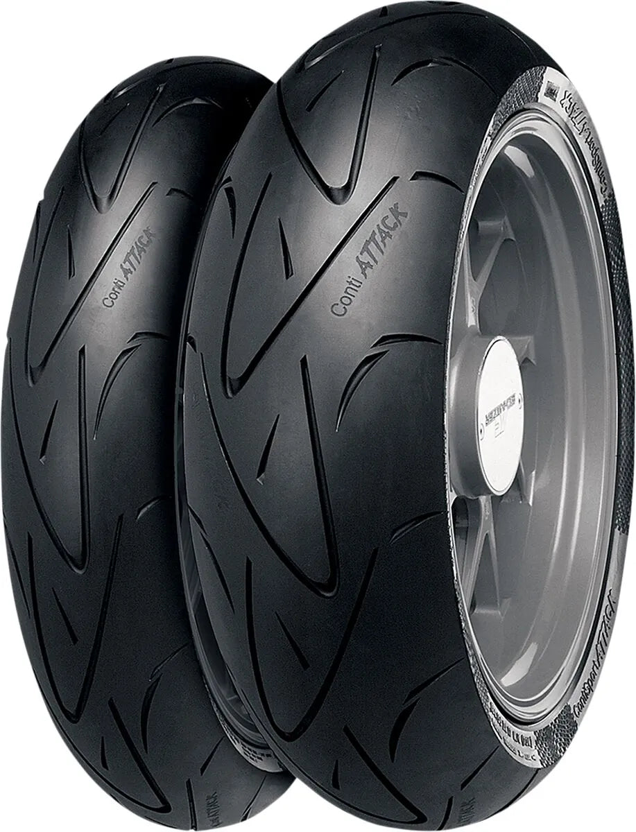 Continental Contisportattack Tire 120/70zr17 Front