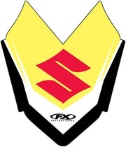 Factory Effex Front Fender Graphic Kit Red/white/yellow