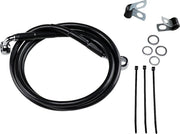 Drag Specialties Förlängd bromsslang kit 49.25" Svart