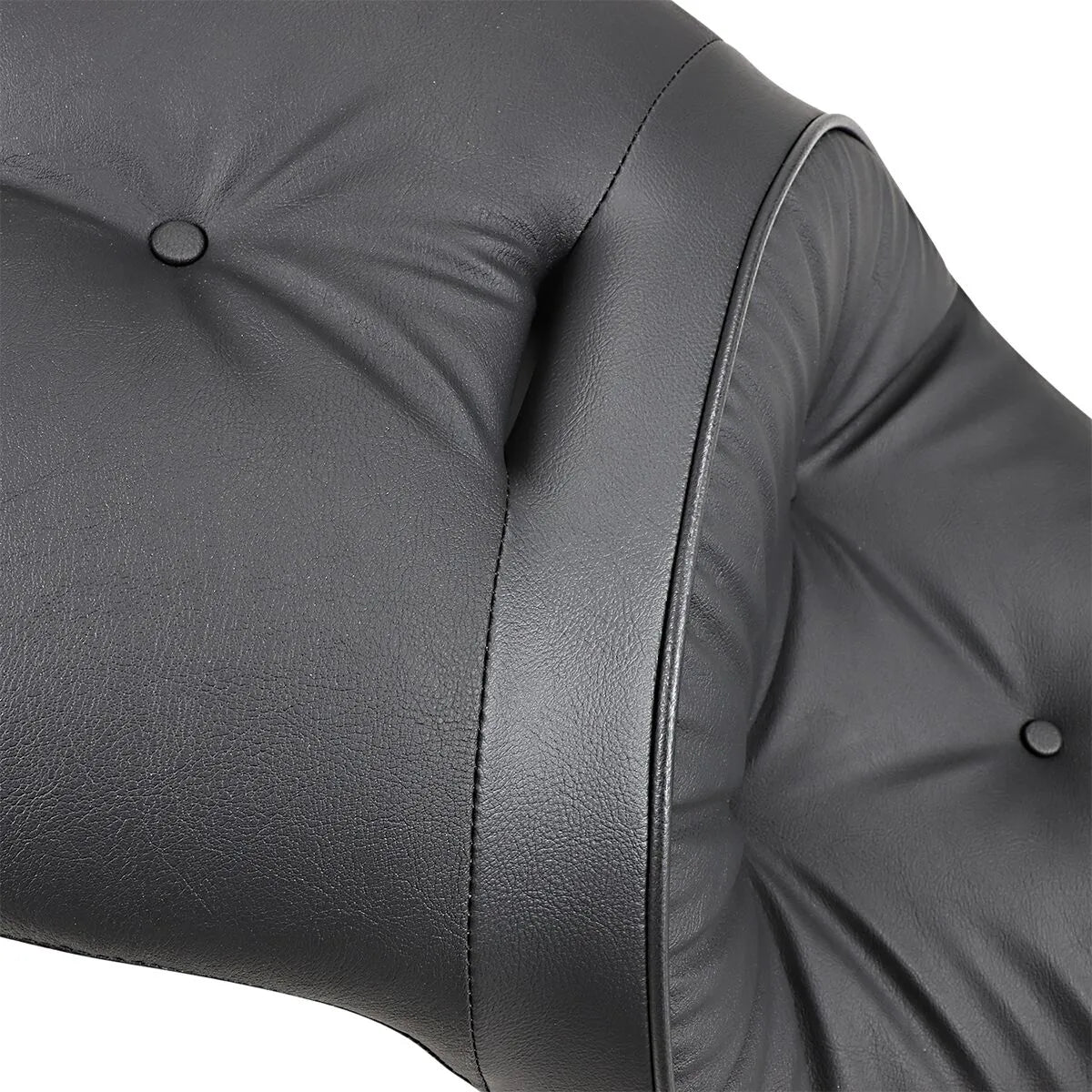 Drag Specialties 2-up Leather Touring Seat - For Harley Davidson