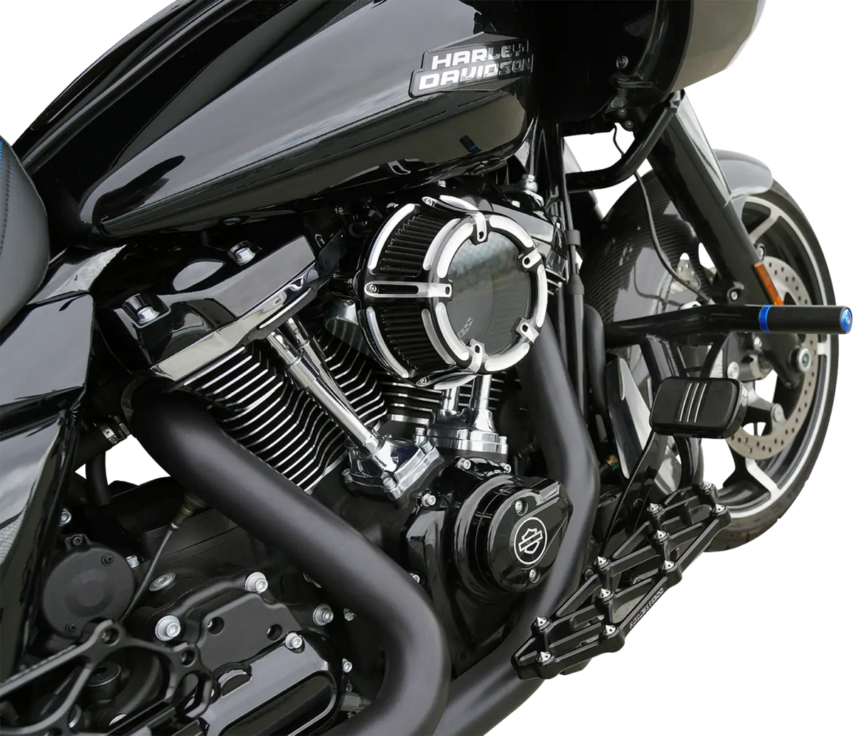 Arlen Ness Method Clear Series Air Cleaner - Contrast Cut - 600-237