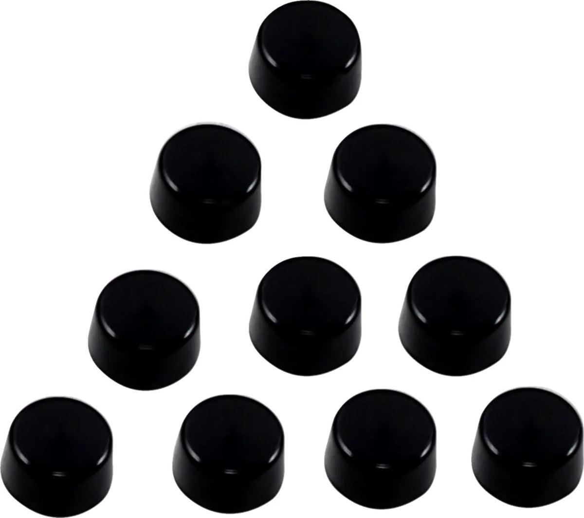 Drag Specialties Hex Bolt Covers for 5/16" Bolts