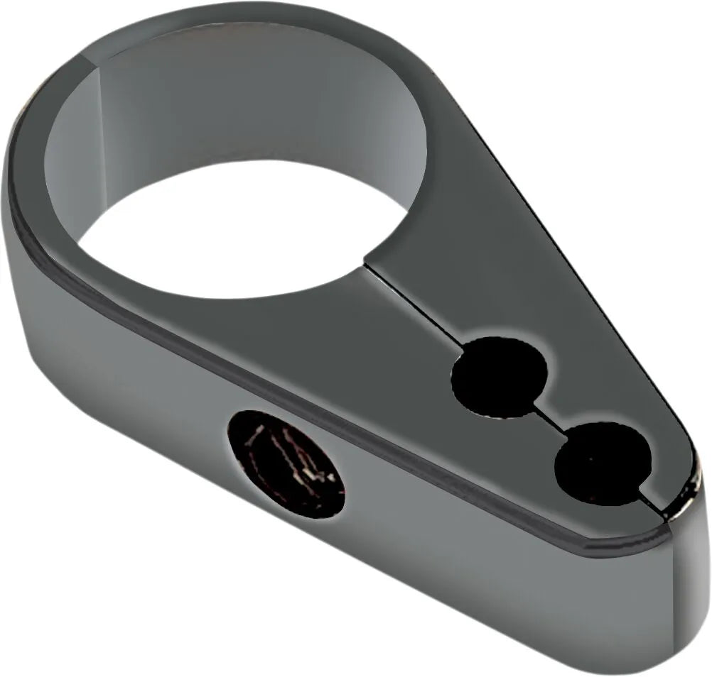 Drag Specialties Die-cast Cable Clamp For 1-1/4" Bars