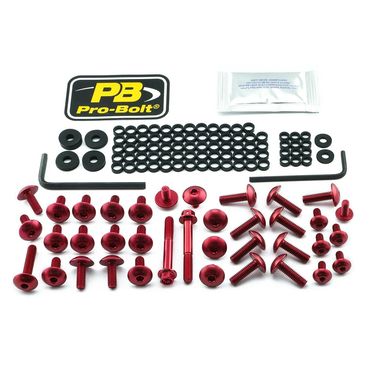 Pro Bolt Aluminium Fairing Bolt Kit For Yamaha