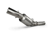 Akrapovic Link Pipe för Kawasaki Ninja 650