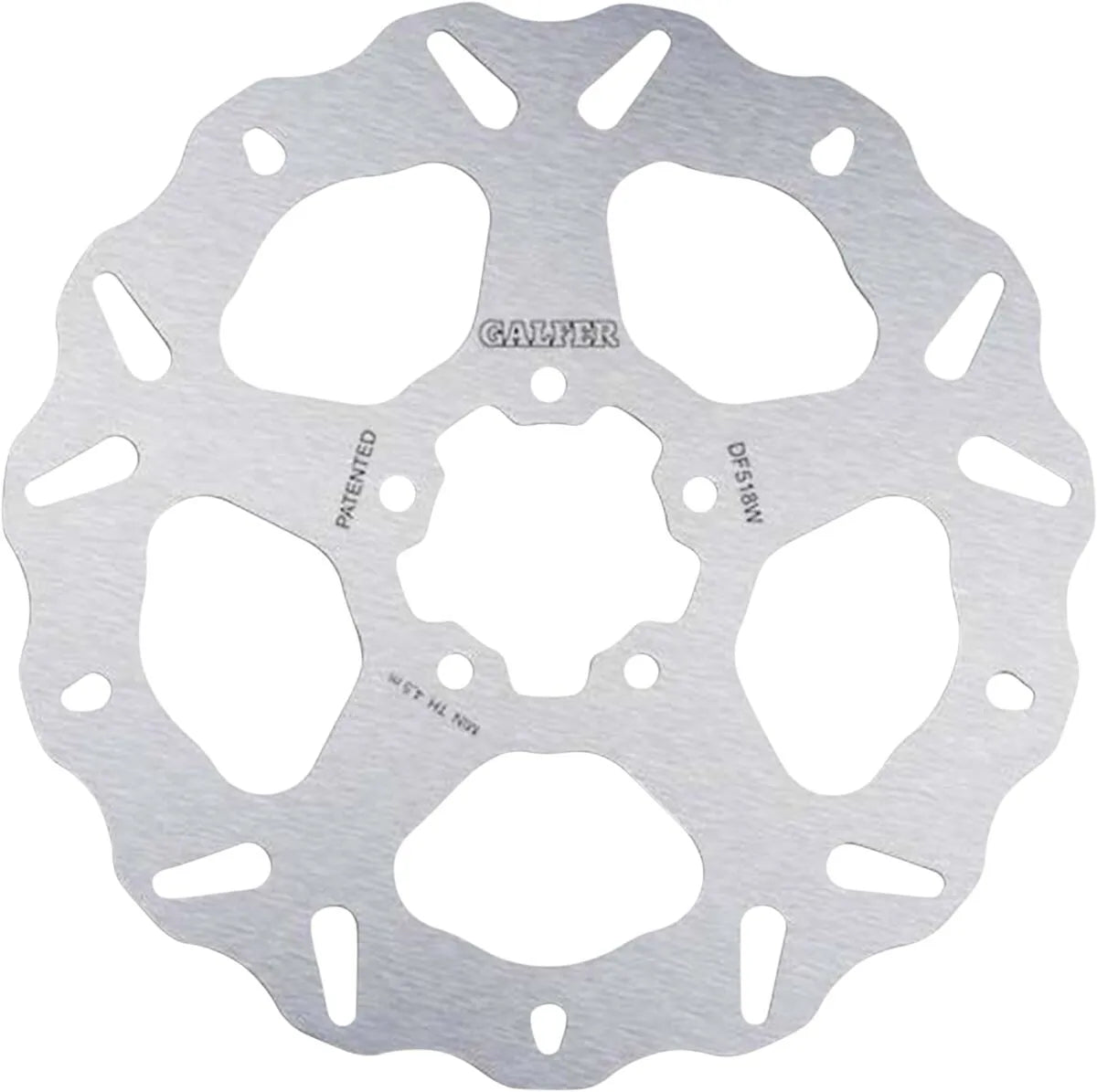 Galfer Wave Brake Rotor For Motorcycles - Front & Rear