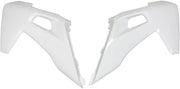 Ufo Replacement Radiator Shrouds - White