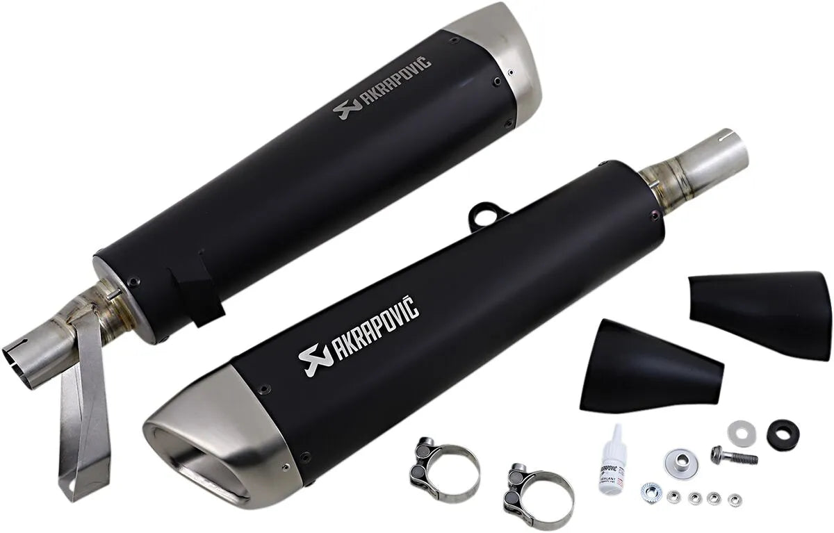 Akrapovic Slip-On Ljuddämpare - ECE Väglaglig