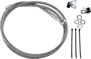 Drag Specialties Förlängd bromsledningssats - 50" Rostfritt stål