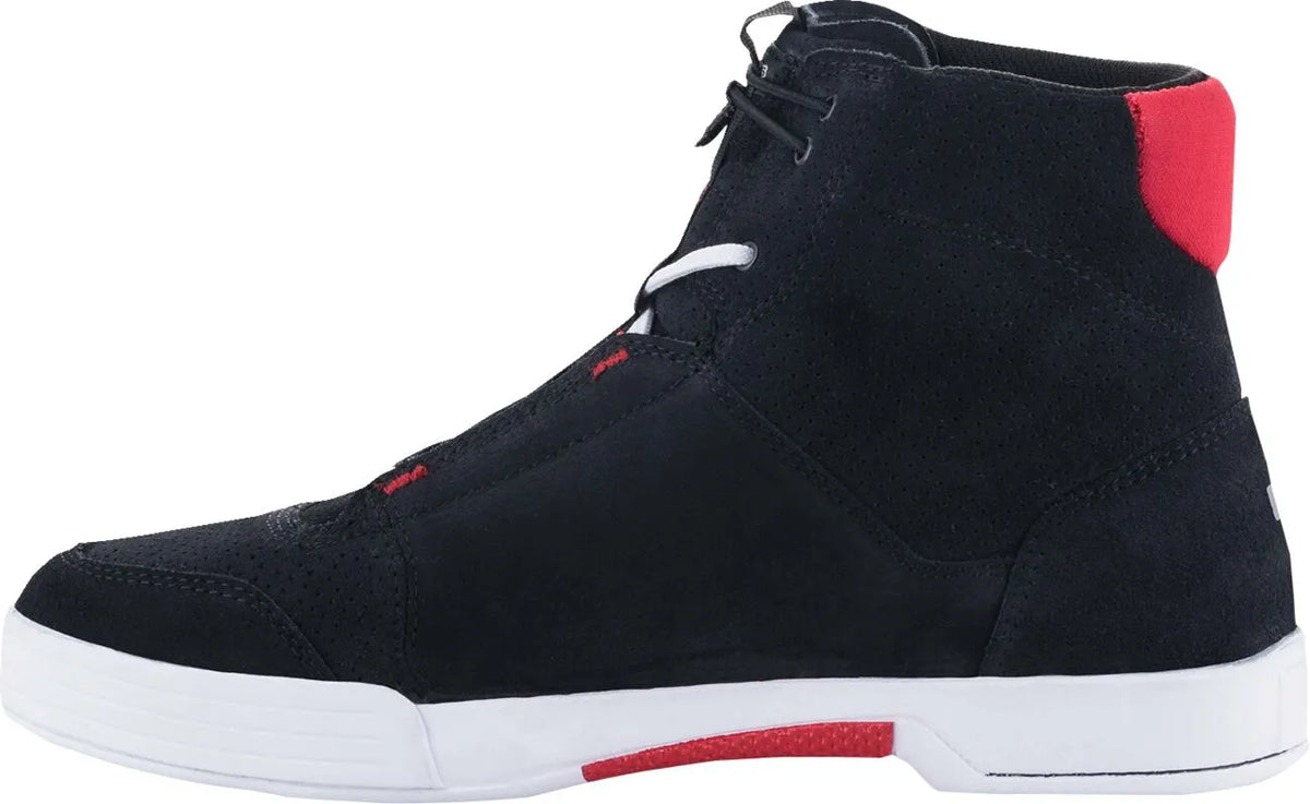 Alpinestars Chrome Shoes Black White Red