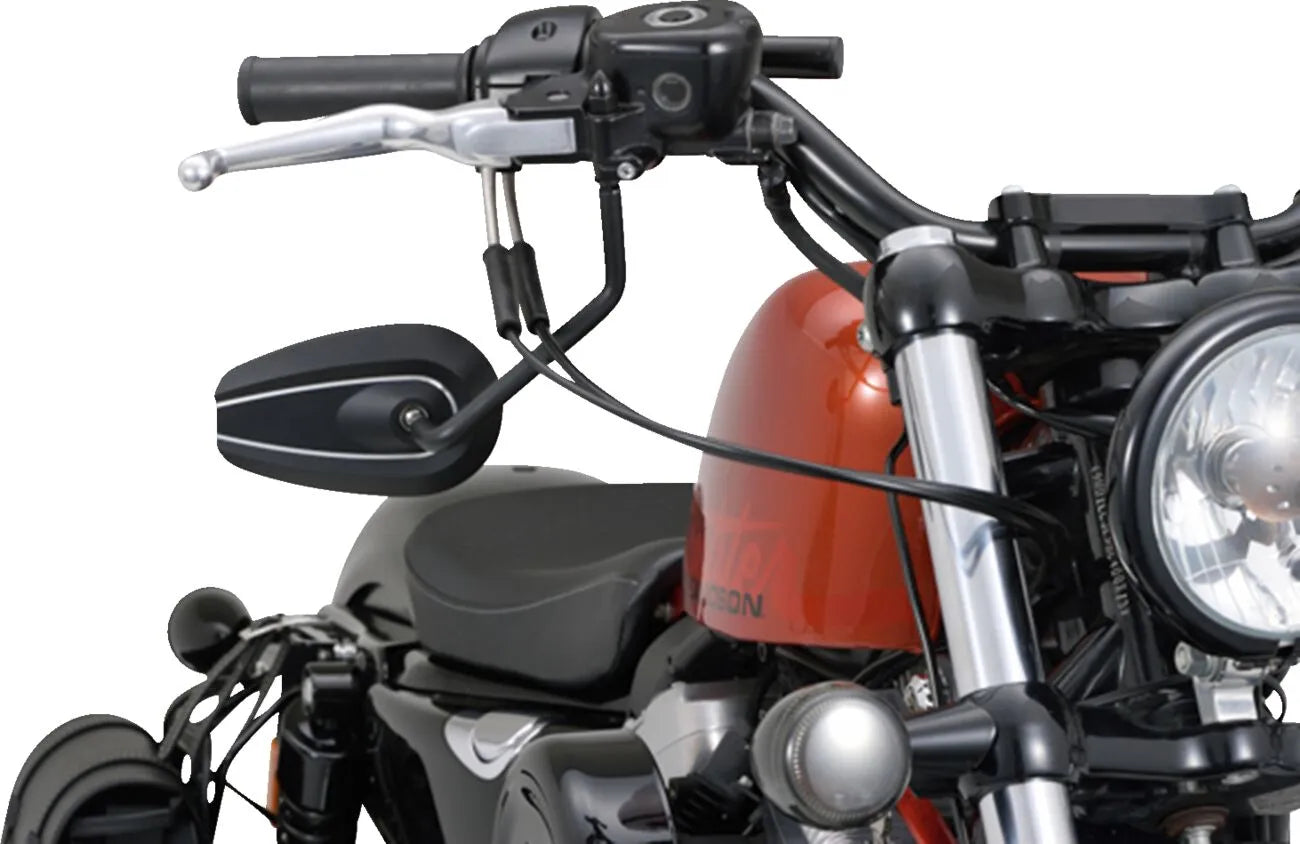 Daytona Aluminum Black Mirror