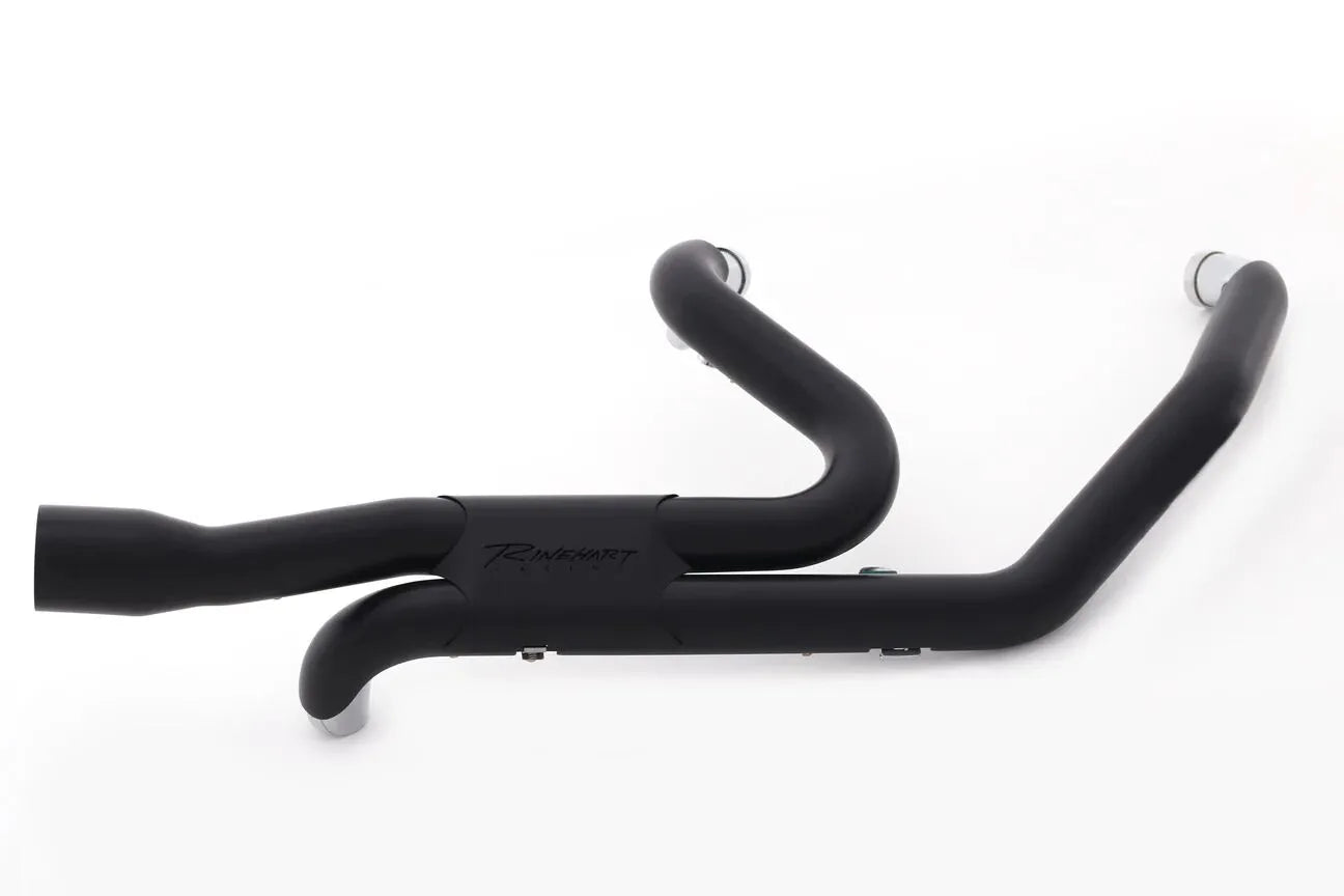 Rinehart Racing Slimline Dual Avgasrör för Harley M8 Touring
