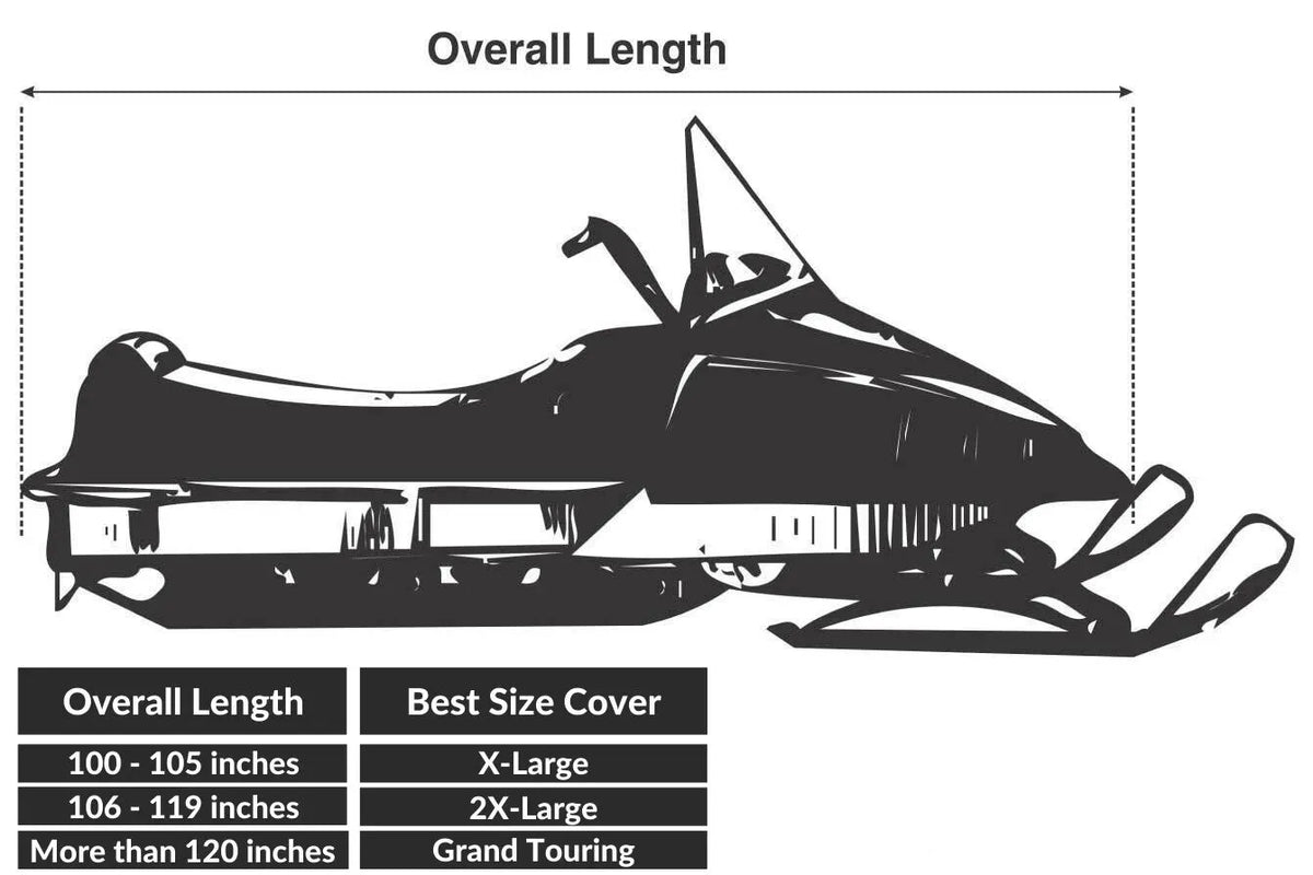 Gears Canada Trailerable Touring Snowmobile Cover - XXL - 300188-1-XXL