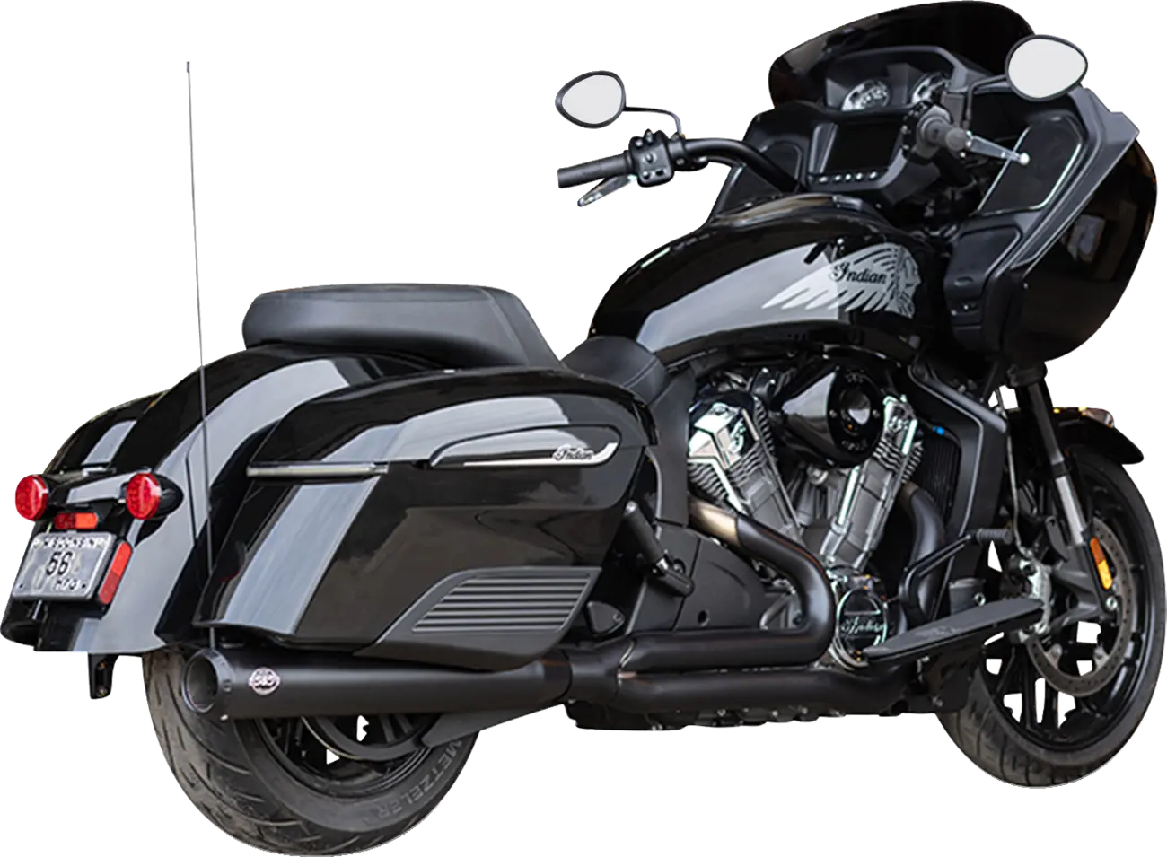 S&S Cycle 2-into-1 Qualifier Exhaust System