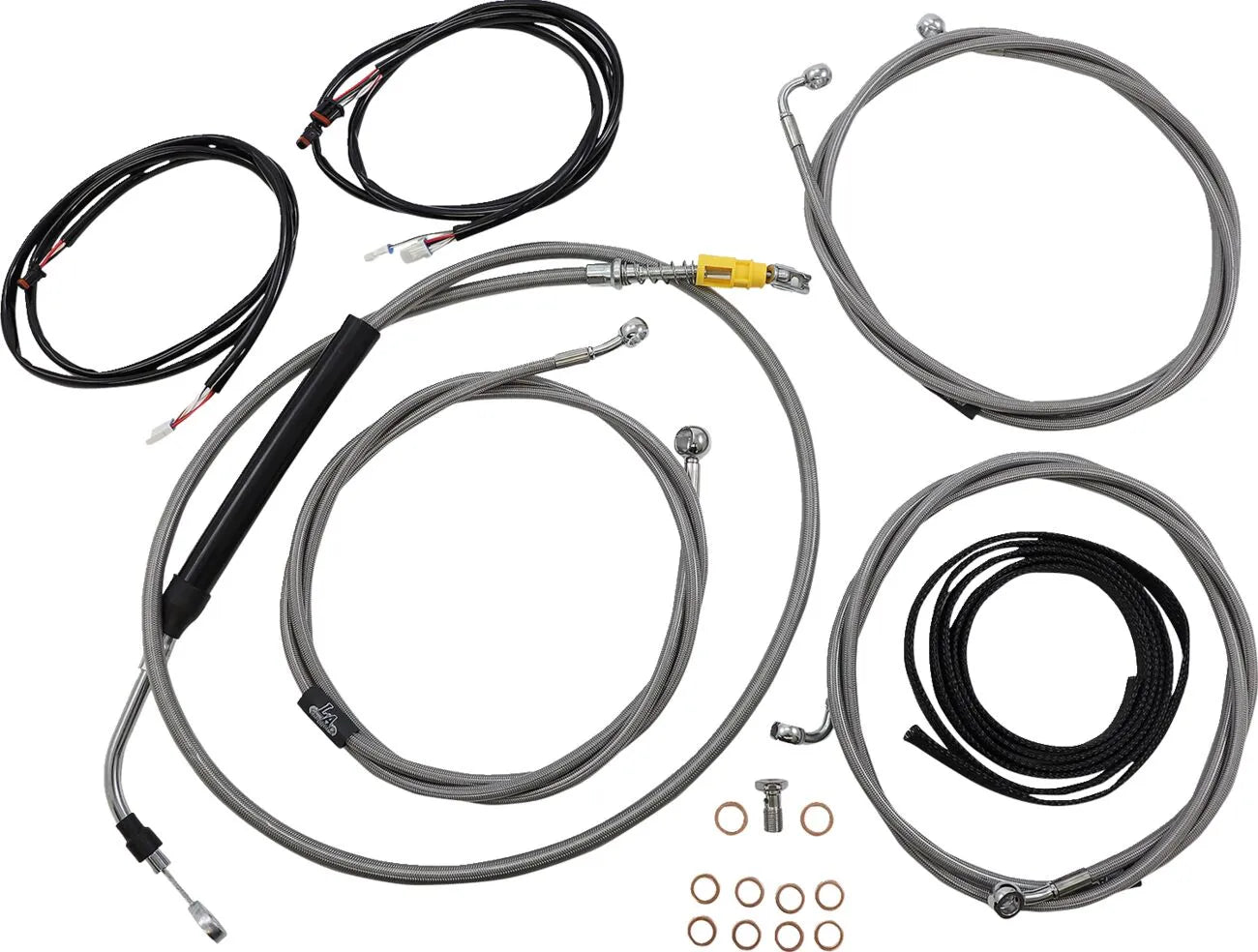 La Choppers Plug-N-Play Cable Kit for 18-20" Handlebars