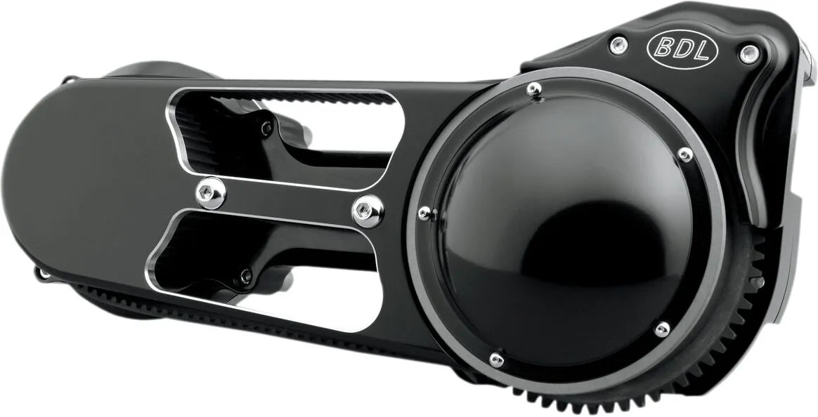 BDL 2" Open Belt Drive Kit Black for Harley Davidson Softail